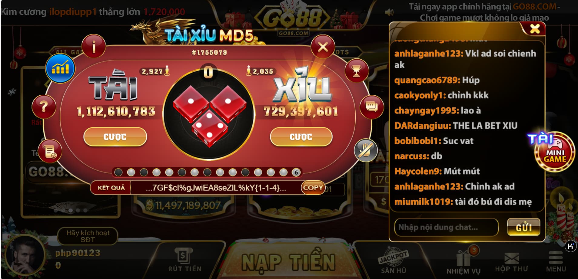 越南棋牌Go88/ClientGame程序源码node.js+Cocos Creator