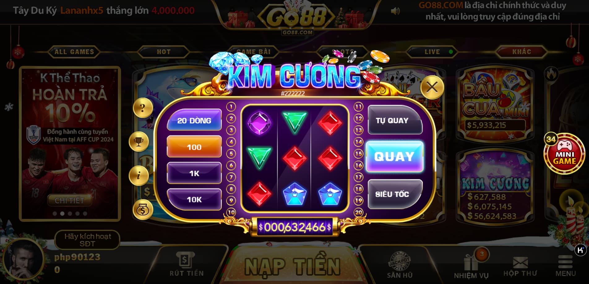 越南棋牌Go88/ClientGame程序源码node.js+Cocos Creator